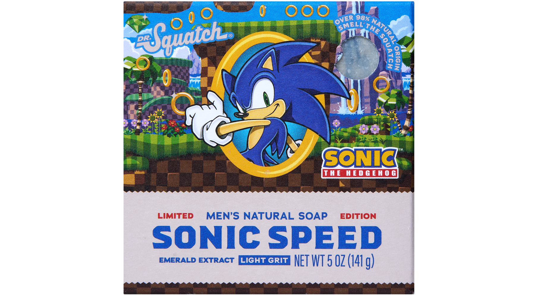 Sonic Speed Super Pack - Exclusive Limited Edition Bar Soap and Deodorant Bundle M4
