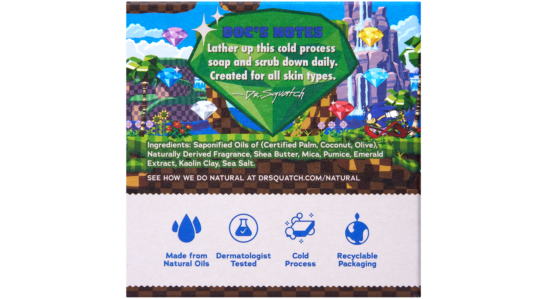 Sonic Speed Super Pack - Exclusive Limited Edition Bar Soap and Deodorant Bundle M4