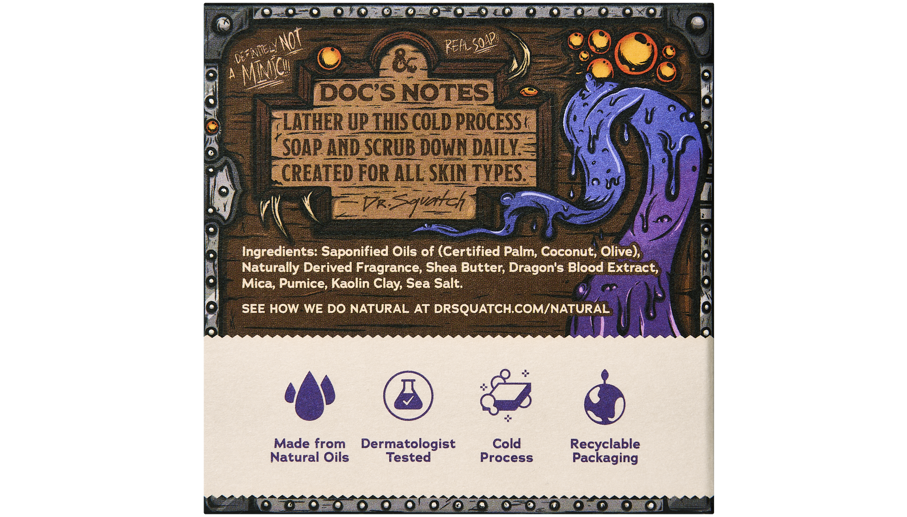 Dungeons & Dragons Mimic Bricc 3-Pack - Exclusive Limited Edition Bar Soap O4