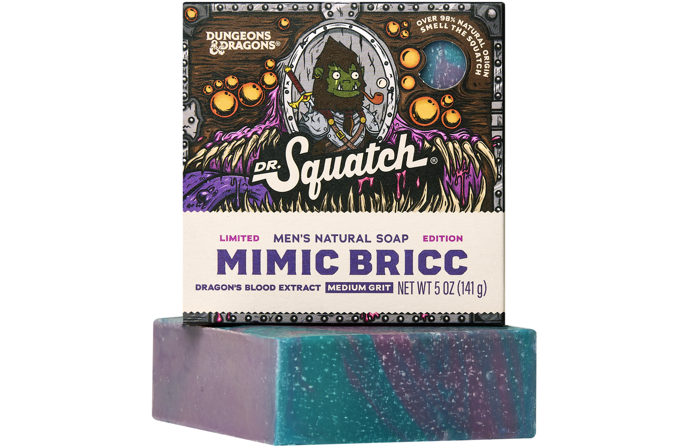 Dungeons & Dragons Mimic Bricc 3-Pack - Exclusive Limited Edition Bar Soap O4