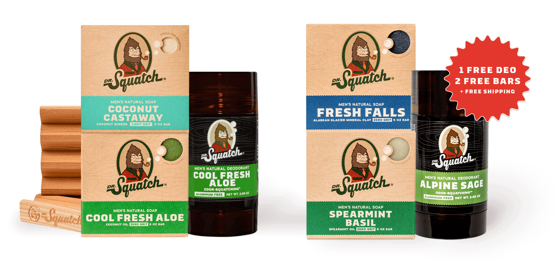 Deodorant & Soap Starter Set S7