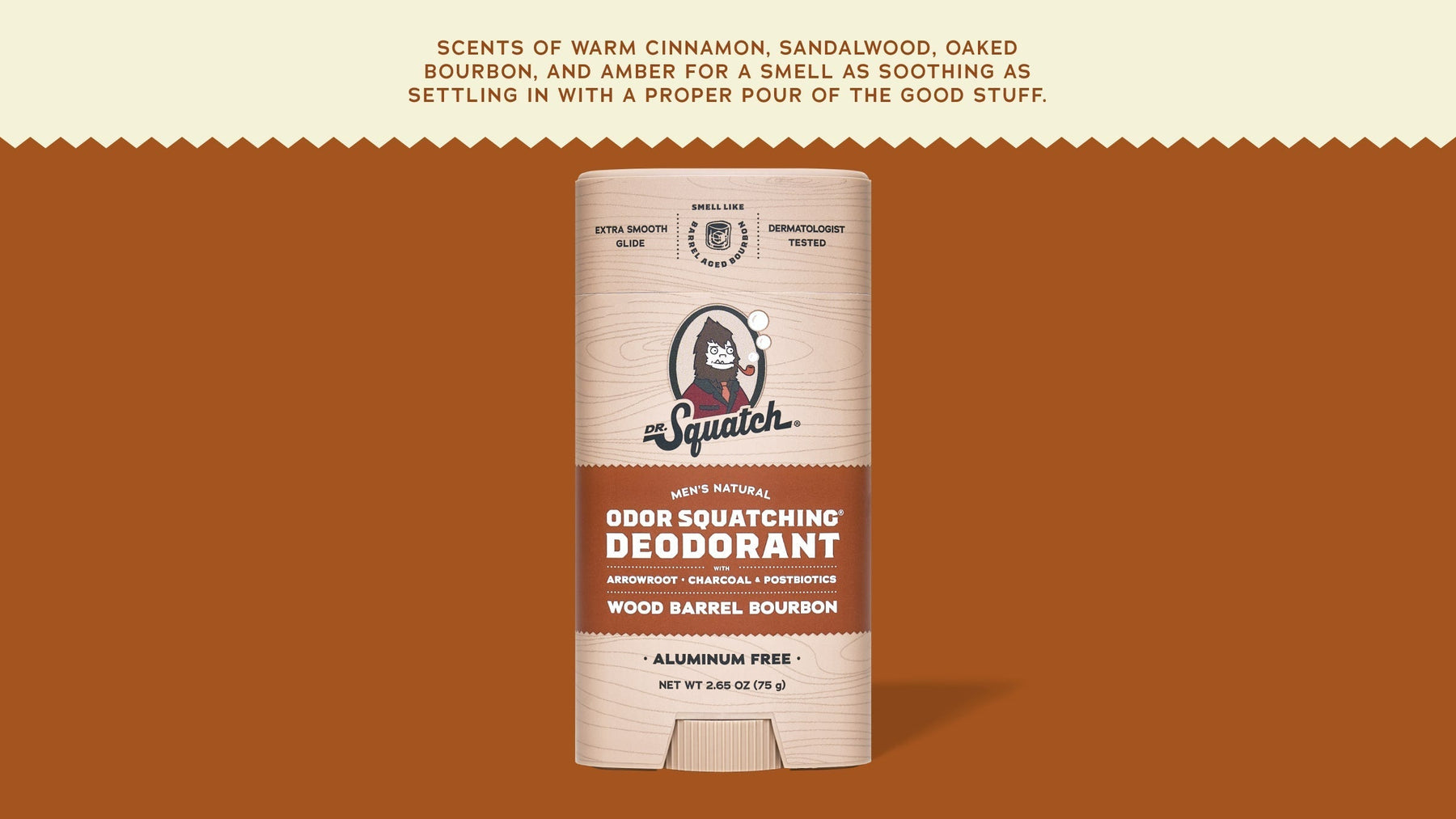 Wood Barrel Bourbon Deodorant H9