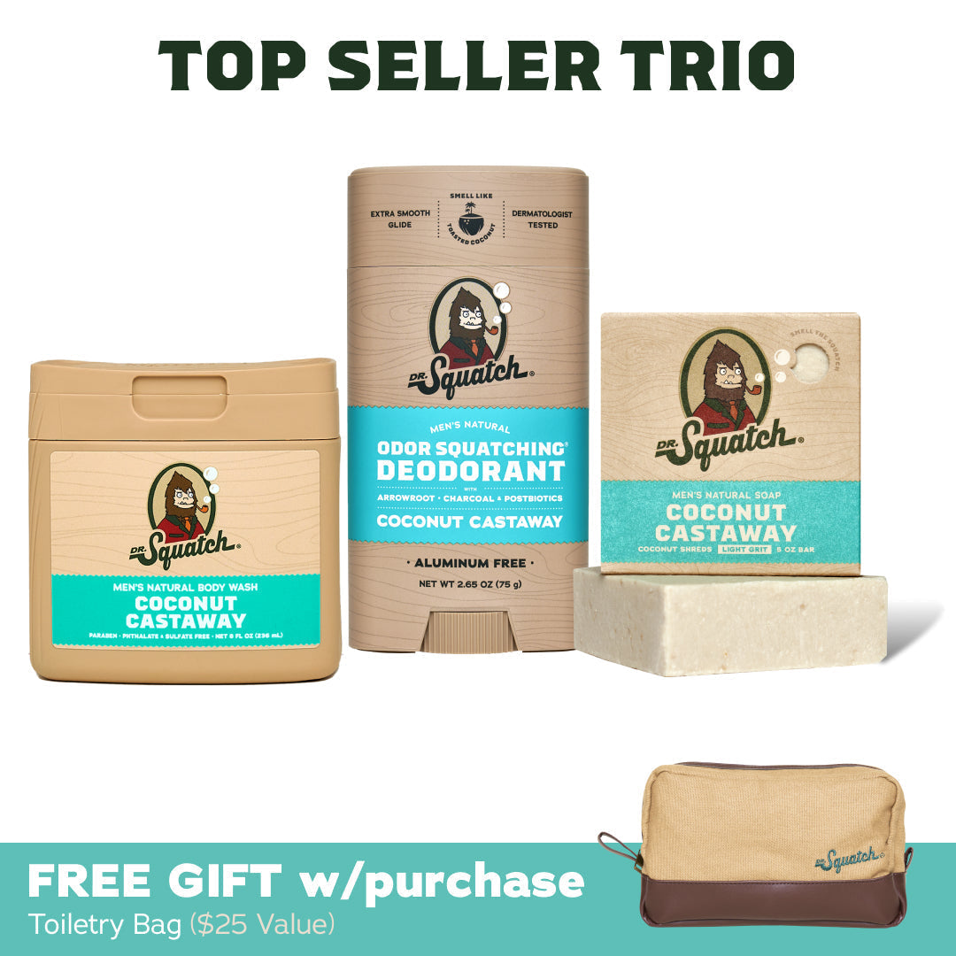 Soap, Deo, Body Wash + GWP Bag - Coconut Castaway R3