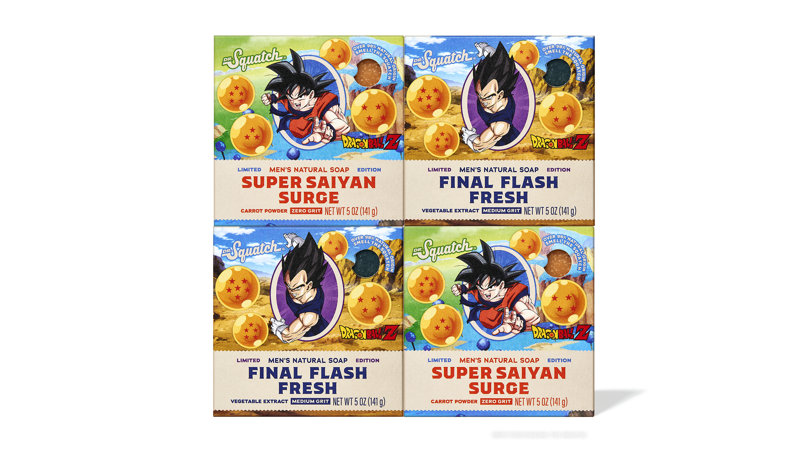 Dragon Ball Z 4-Pack W1