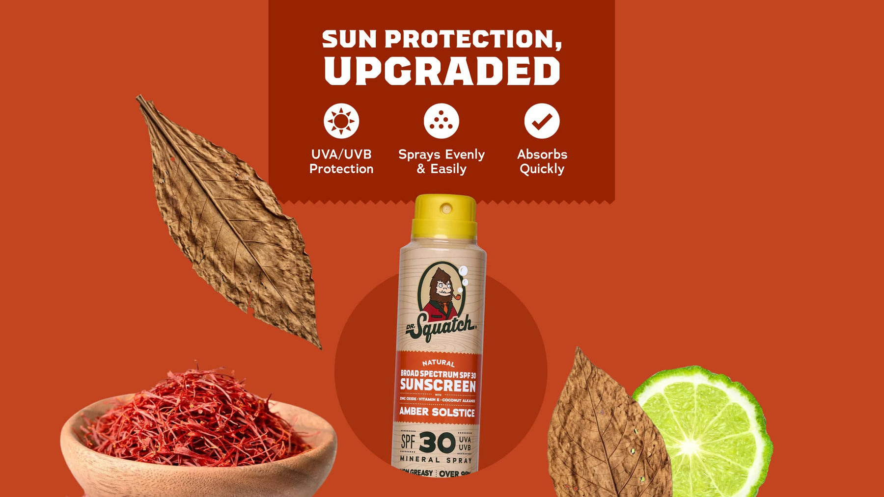 Amber Solstice Spray Sunscreen X6