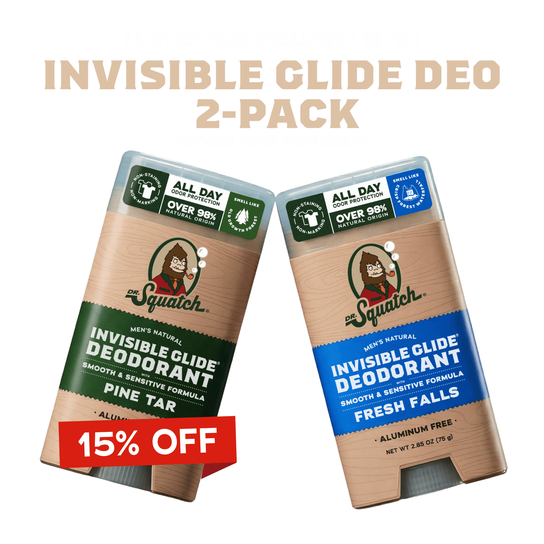 Exclusive: Invisible Glide Deodorant 2-Pack Offer B7