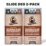 Wood Barrel Bourbon 2-Pack Invisible Glide Deo U2