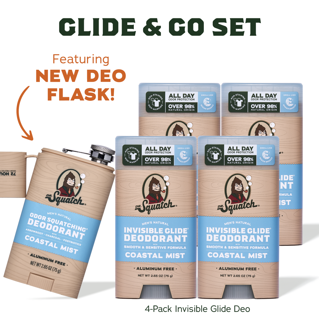 Coastal Mist IG Glide 4-Pack + Deo Flask S0
