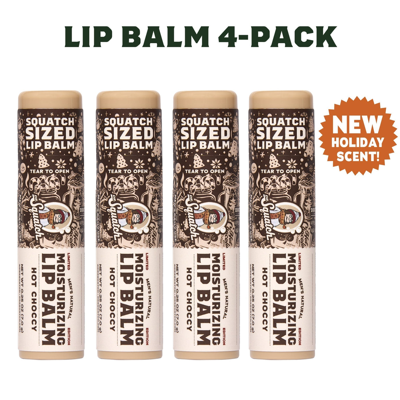 Lip Balm 4-Pack Hot Choccy W0