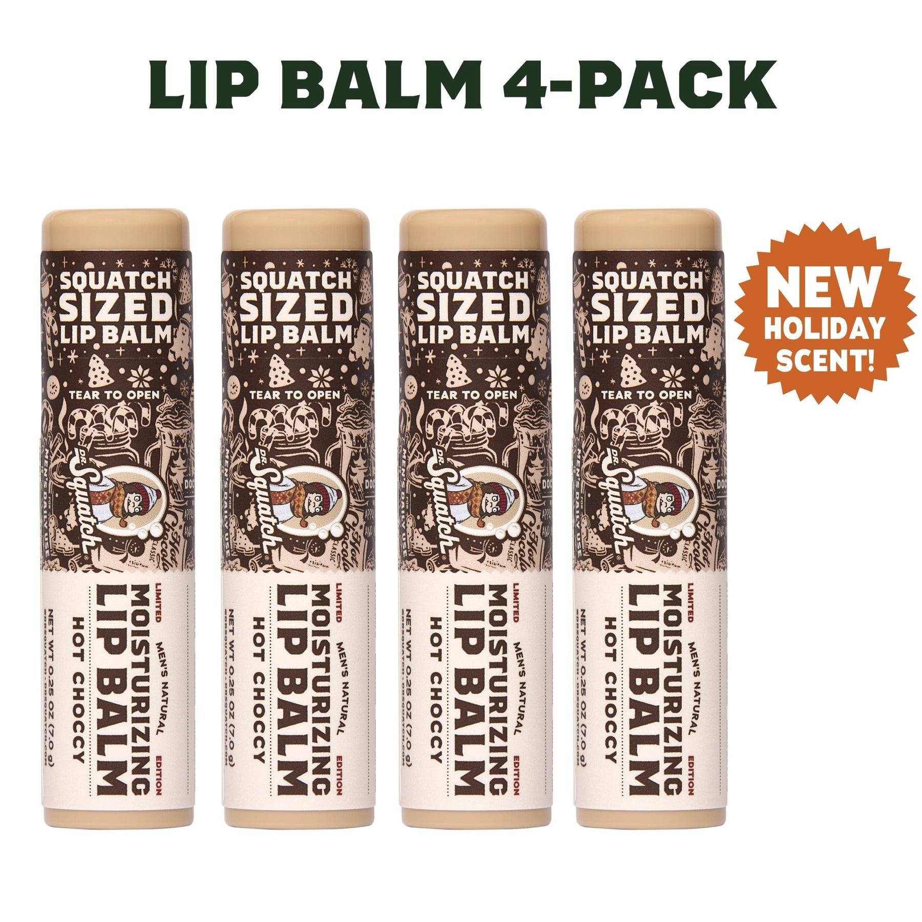 Lip Balm 4-Pack Hot Choccy W0