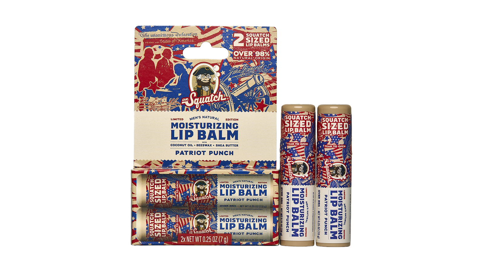 Patriot Punch Lip Balm 2-Pack A2