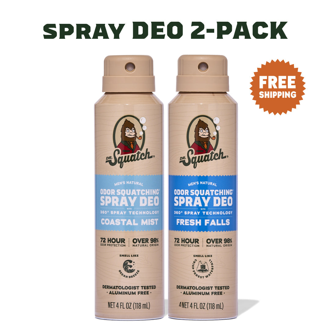 Coastal Mist & Fresh Falls 2-Pack Spray Deo X6