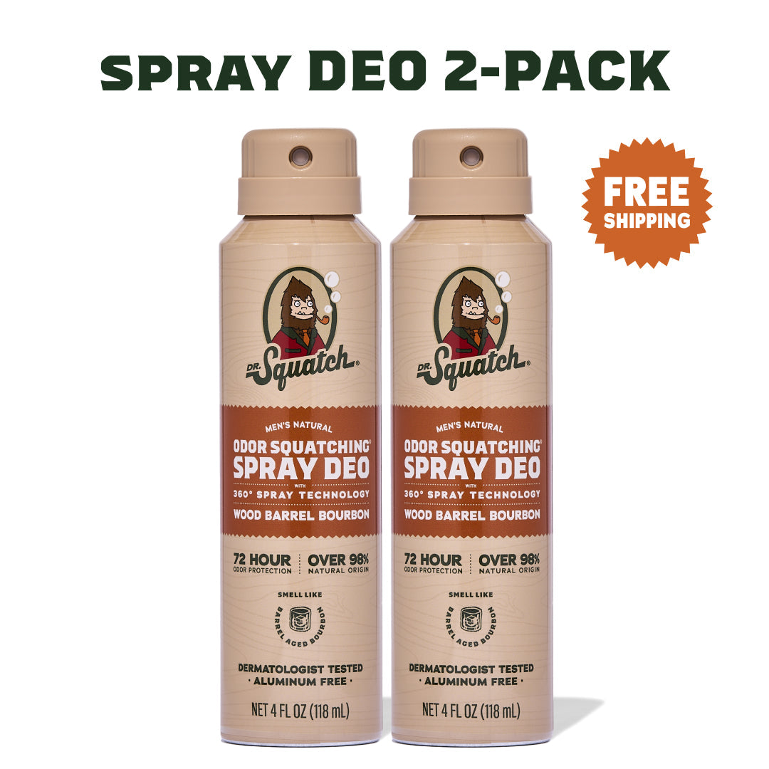 Wood Barrel Bourbon 2-Pack Spray Deo Z3
