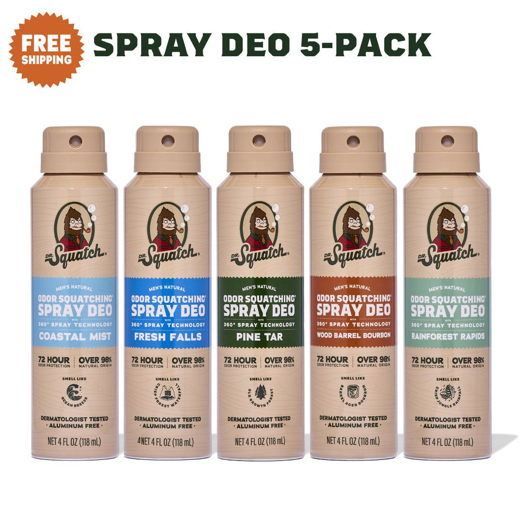 Spray Deo 5-Pack T1