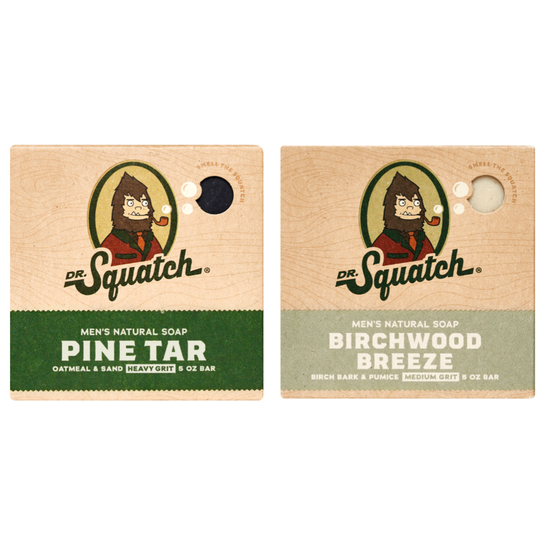 Woodsy 2-Pack Natural Bar Soap E2