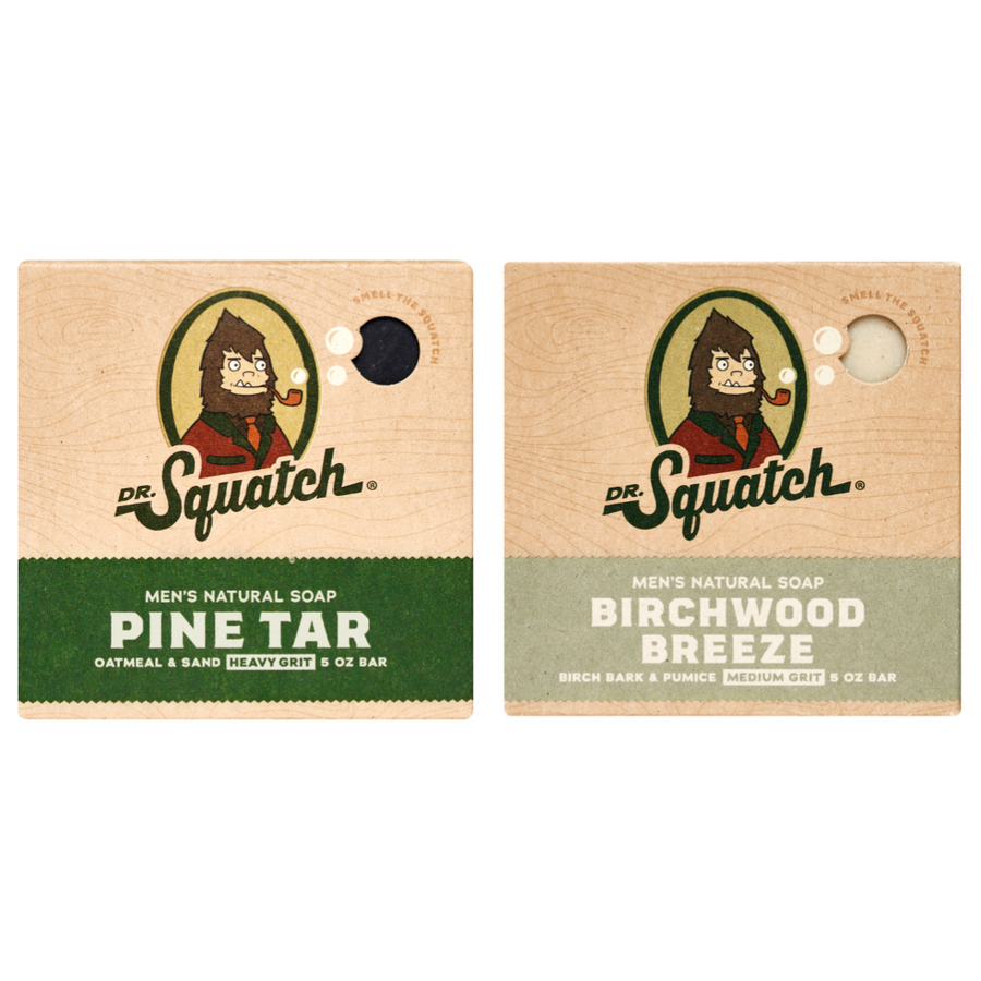 Woodsy 2-Pack Natural Bar Soap E2