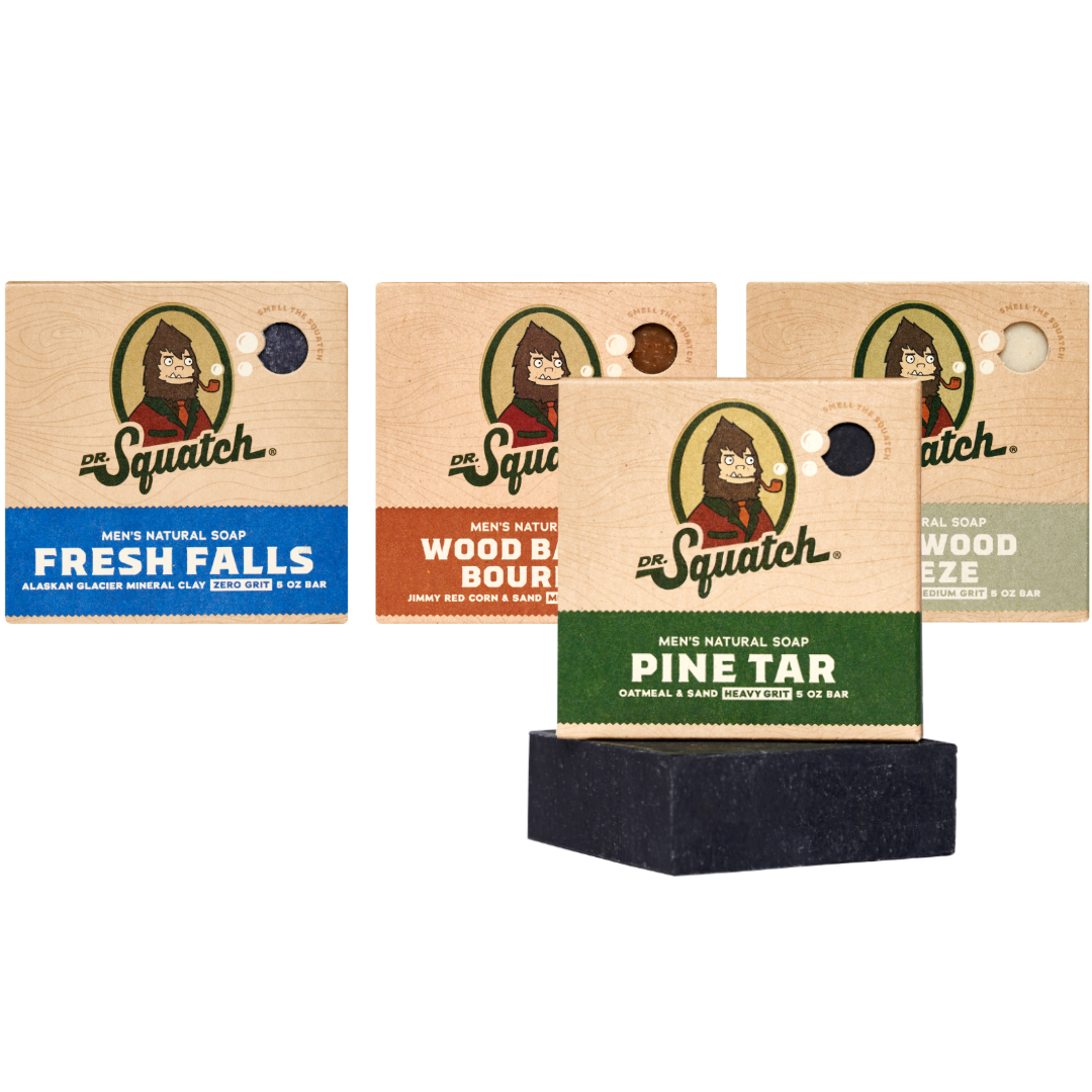 Fan Favorites 4-Pack Natural Bar Soap H0