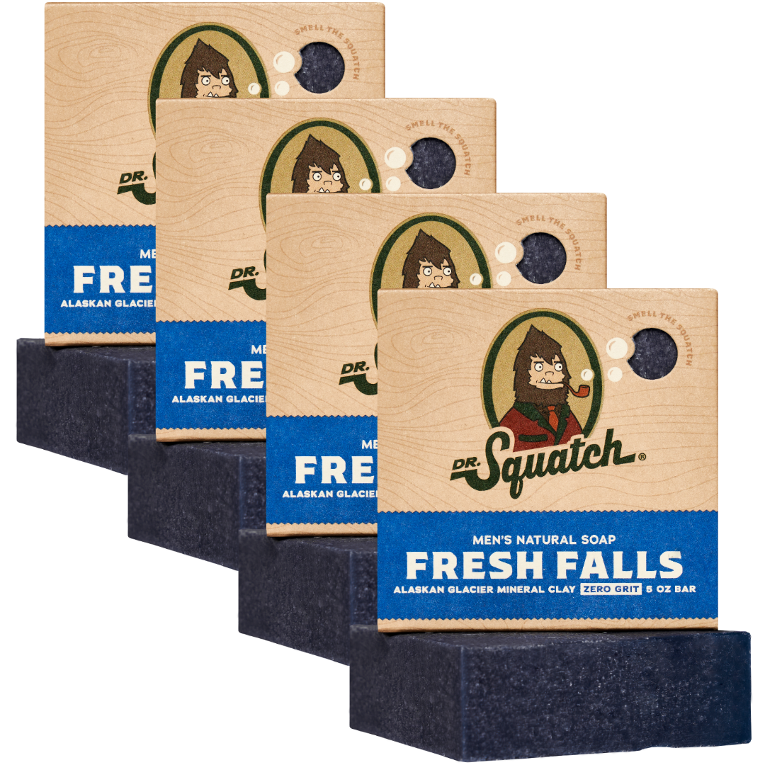 4-Pack Fresh Falls Natural Bar Soap J6