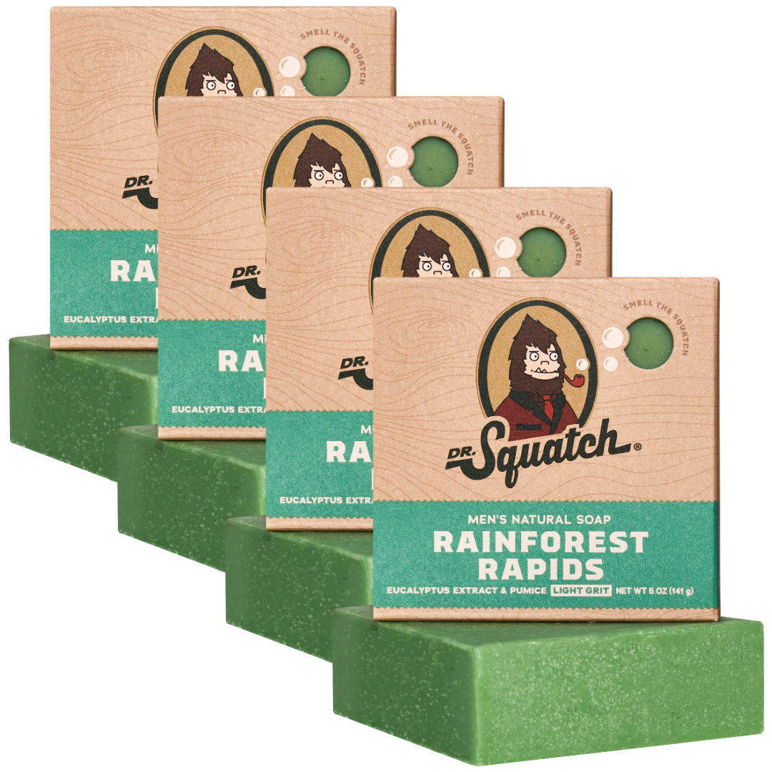 4-Pack Rainforest Rapids Natural Bar Soap G4