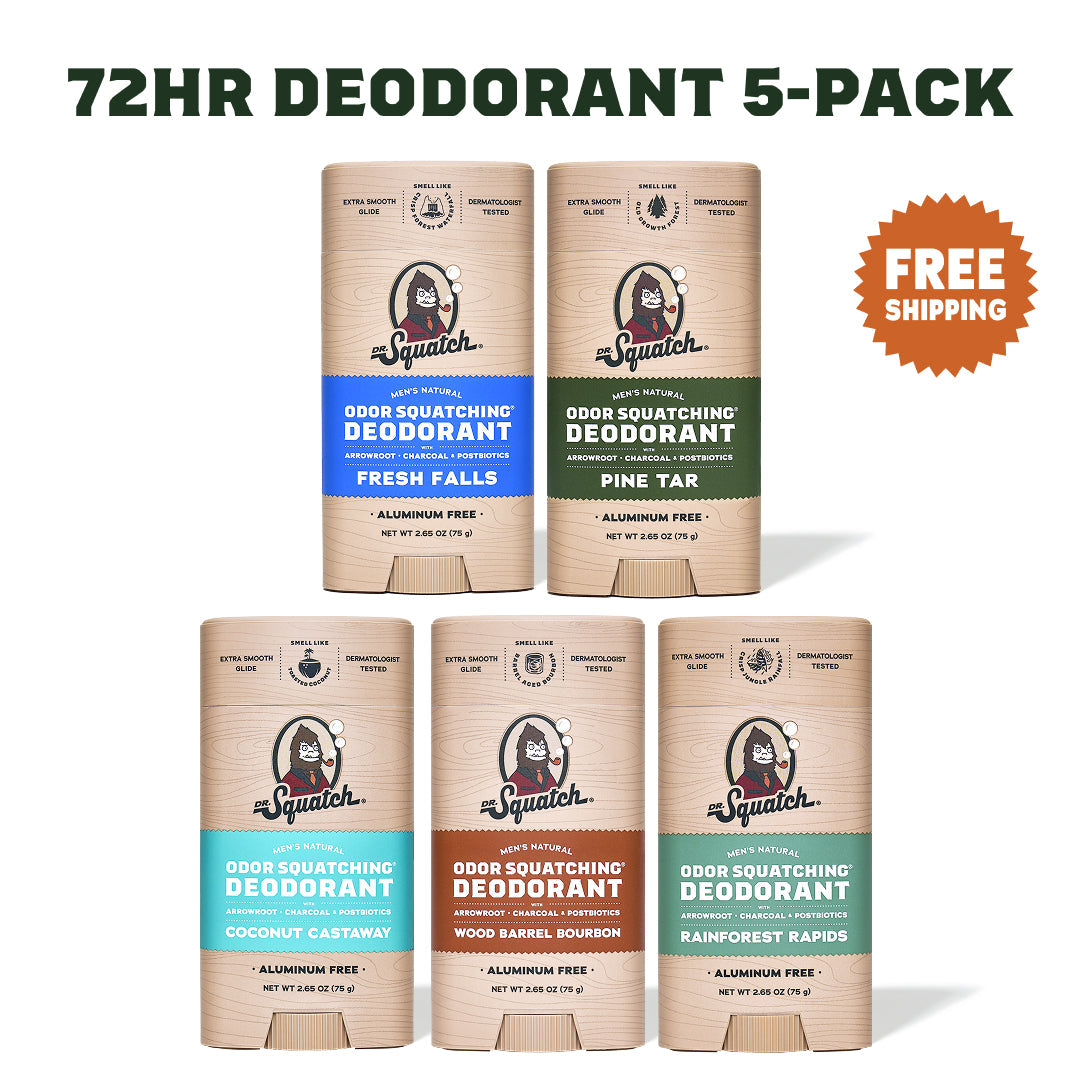 Fan Favorites Deodorant 5-Pack V7