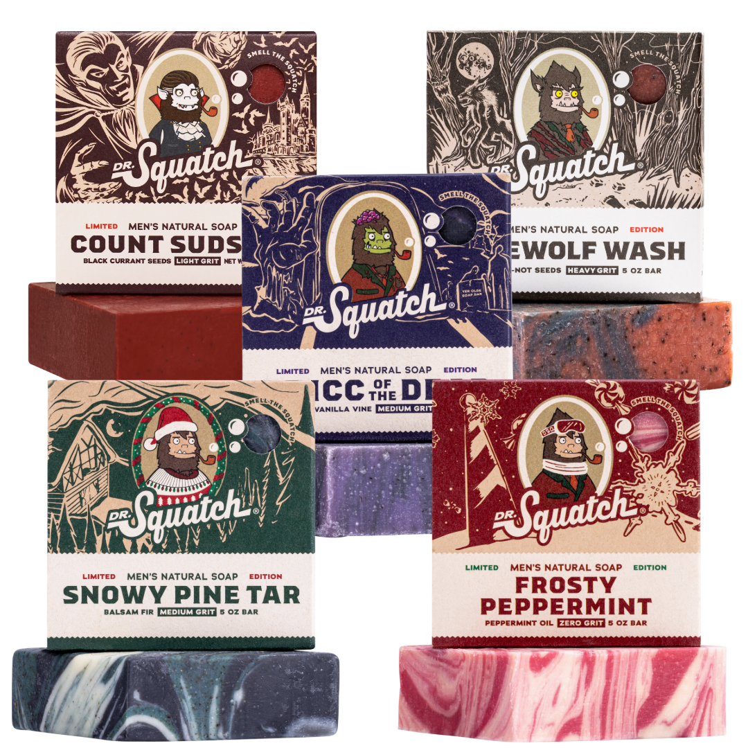 Holiday Hangover 5-Pack Natural Bar Soap I7