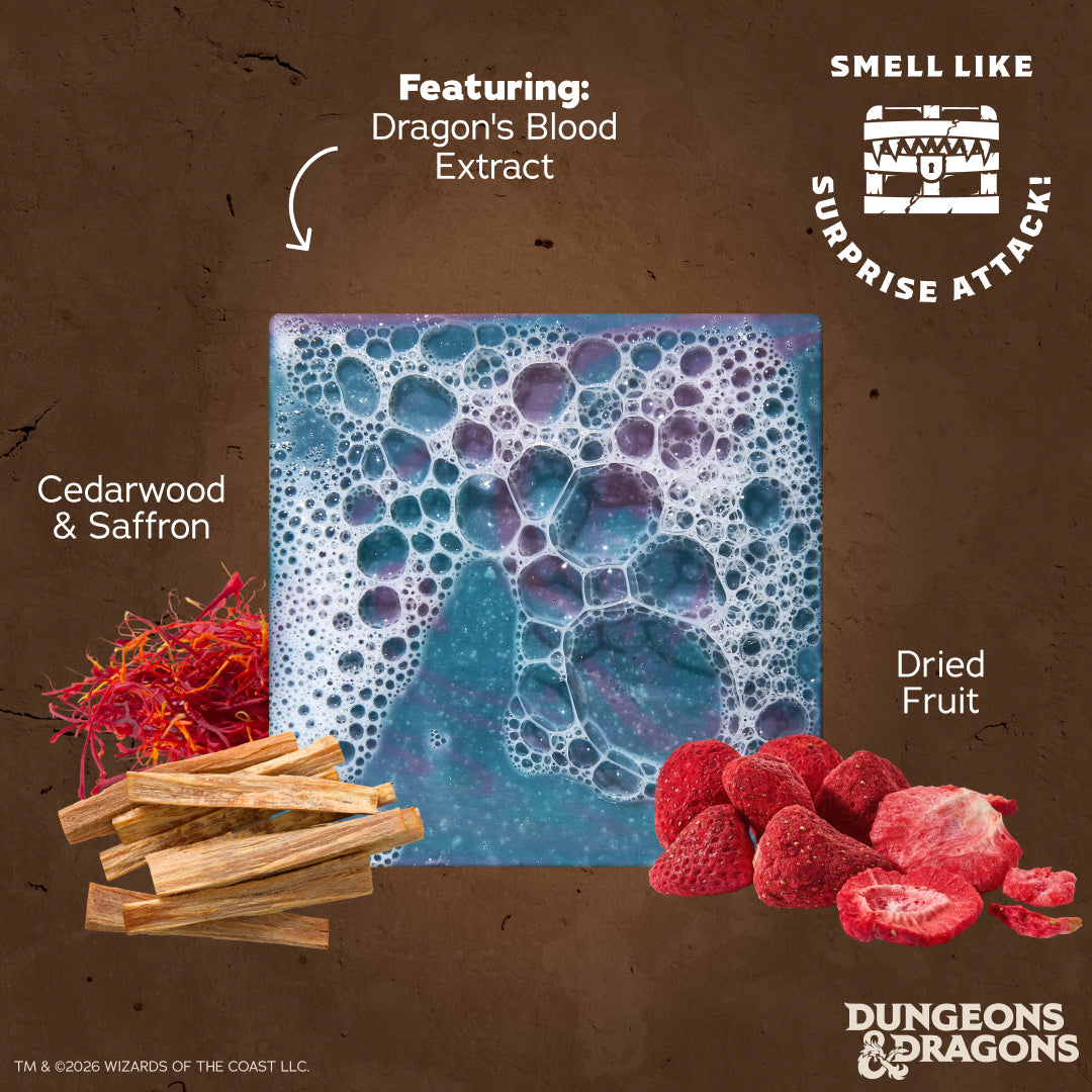 Dungeons & Dragons Mimic Bricc 3-Pack - Exclusive Limited Edition Bar Soap O4