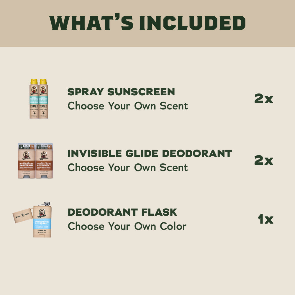 Festival Set + FREE Deo Flask V2