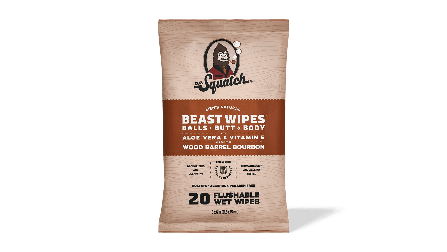 FREE Wood Barrel Bourbon Wipes P8