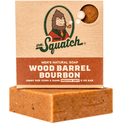Essentials: Wood Barrel Bourbon Bar Soap X9