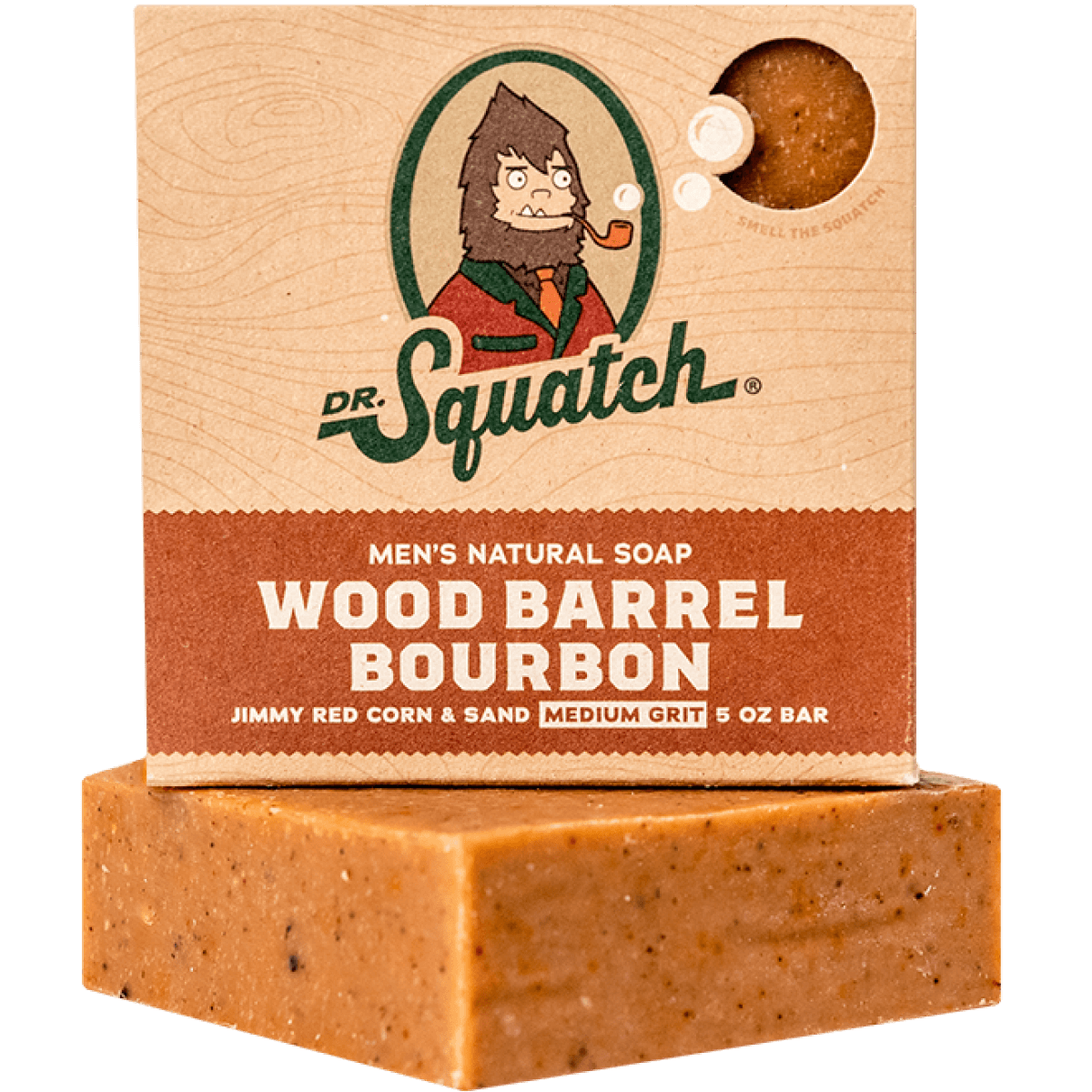 Essentials: Wood Barrel Bourbon Bar Soap X9