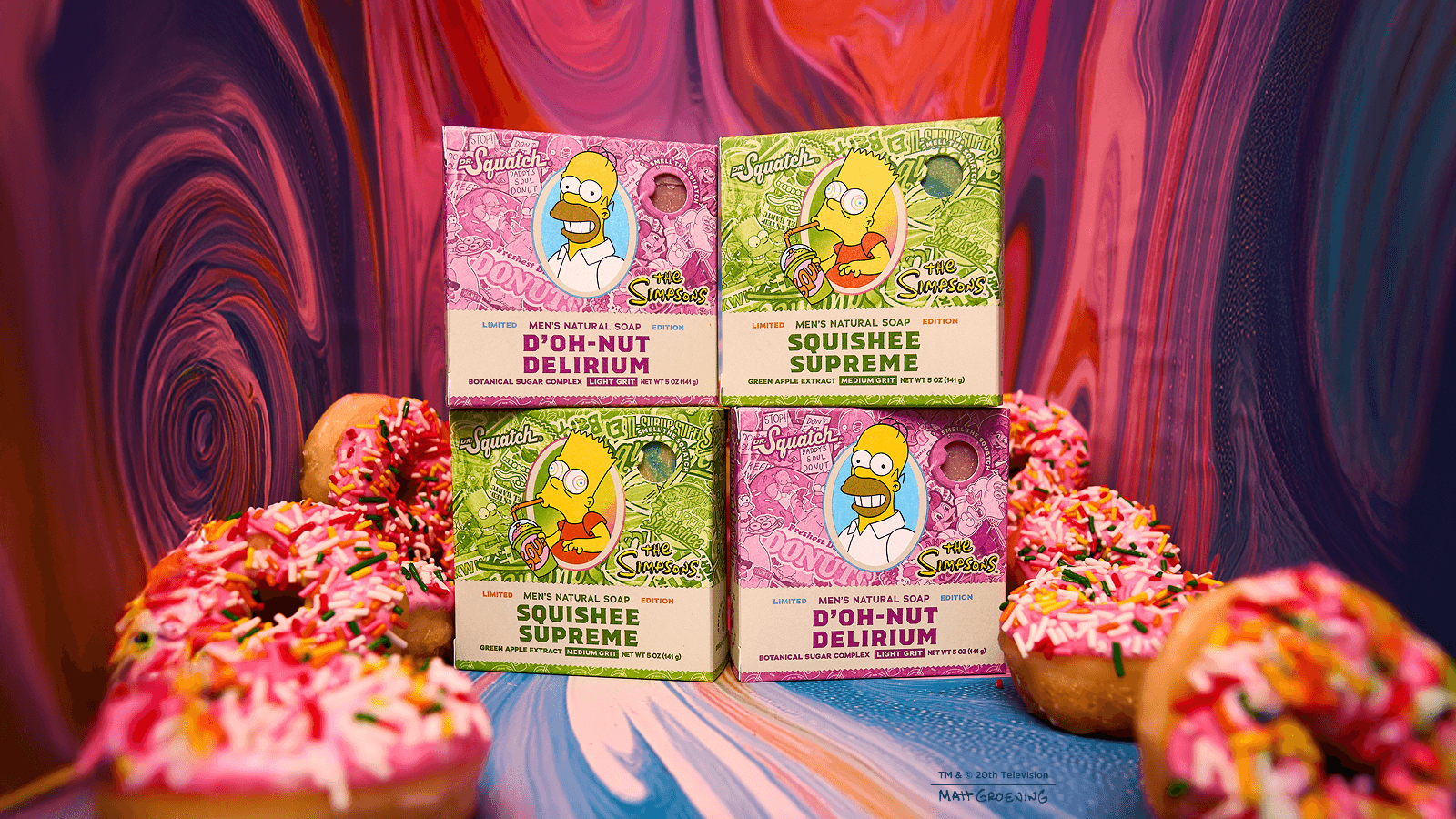 Simpsons Suds 4-Pack T4