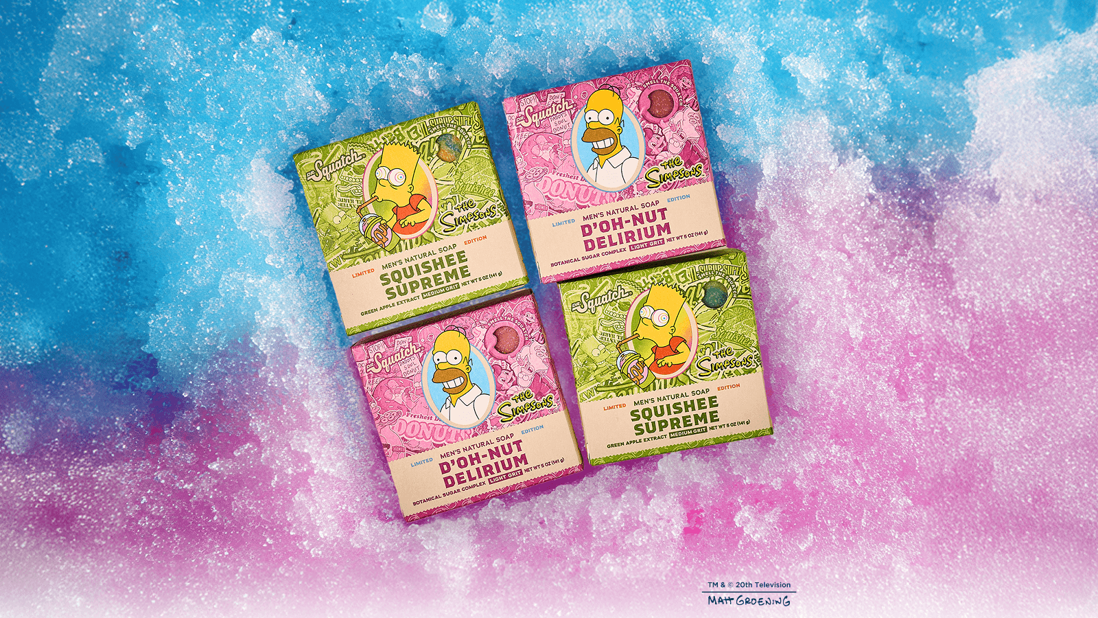 Simpsons Suds 4-Pack T4